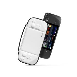 imagetomtoc Carrying Case Compatible with Steam DeckOLED Protective case Hard Portable Travel Carrying bag for Steam Deck Console Shockproof Travel friendly BlackWhite