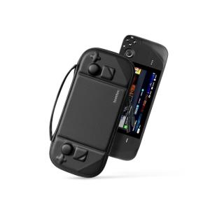 imagetomtoc Carrying Case Compatible with Steam DeckOLED Protective case Hard Portable Travel Carrying bag for Steam Deck Console Shockproof Travel friendly BlackBlack