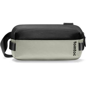 imagetomtoc Compact EDC Sling Bag Minimalist Chest Shoulder Backpack Crossbody Bag for Men Women Lightweight Carry Casual BagLight Cyan