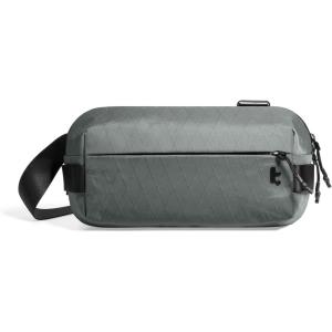 imagetomtoc Compact EDC Sling Bag Minimalist Chest Shoulder Backpack Crossbody Bag for Men Women Lightweight Carry Casual BagXpac Gray