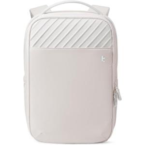 imagetomtoc Laptop Backpack 20L Techpack Workpack Designed for Business Professional Commuter City EDC Backpack Daypack for 156inch Laptop WhiteWhite