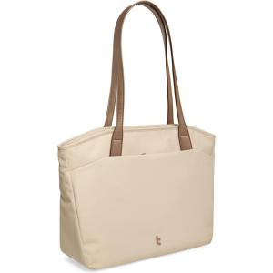 imagetomtoc Laptop Tote Bag for Women 1516 Inch Laptop Work Bag with Device Compartment for MacBook 125L Medium Capacity Office Computer Shoulder Bag Briefcase for Business Travel College TeacherKhaki