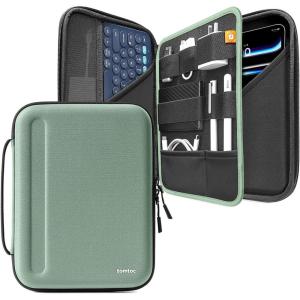 imagetomtoc Portfolio Case for 2025 11 Inch iPad Pro M5M4 ampamp iPad Air M2 2024 iPad A16 Carrying Storage Sleeve Bag with Accessories CompartmentCactus