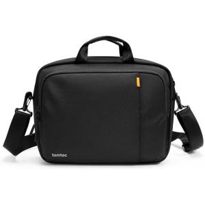 imagetomtoc Protective Laptop Shoulder Bag for 156 Inch Universal HP Dell Acer ASUS Lenovo Laptop Chromebook Ultrabook MultiFunctional Business Laptop Briefcase for 15 16 In MacBook AirPro M4M3M2M1Premiumblack
