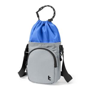 imagetomtoc Sling Crossbody Bag for Nintendo Switch 2 Slim Case Protective Travel Chest Carrying Gaming PouchGray