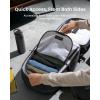 imagetomtoc 16Inch Laptop Backpack 22L Lightweight Daypack Protective Organised Work Bag for Office Daily Commute Weekends amp Everyday CarryBlack