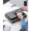 imagetomtoc 360 Protective Laptop Shoulder Bag for 16inch MacBook Pro M5M4M3M2M1 ProMax 20262019 Waterresistant Sleeve for Dell XPS 15 Surface Book 3 The New Razer Blade 16Gray