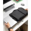 imagetomtoc 360 Protective Laptop Shoulder Bag for 16inch MacBook Pro M5M4M3M2M1 ProMax 20262019 Waterresistant Sleeve for Dell XPS 15 Surface Book 3 The New Razer Blade 16Premium Black