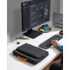 imagetomtoc 360 Protective Laptop Carrying Case Compatible with 14inch MacBook Pro M5 ProMax 2026 A3426 A3427 M4M3M2M1 ProMax 12913 Inch iPad ProAir WaterResistant Accessory Sleeve BagBlack