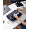 imagetomtoc 360 Protective Laptop Carrying Case Compatible with 14inch MacBook Pro M5 ProMax 2026 A3426 A3427 M4M3M2M1 ProMax 12913 Inch iPad ProAir WaterResistant Accessory Sleeve BagNavy Blue