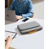 imagetomtoc 360 Protective Laptop Carrying Case Compatible with 14inch MacBook Pro M5 ProMax 2026 A3426 A3427 M4M3M2M1 ProMax 12913 Inch iPad ProAir WaterResistant Accessory Sleeve BagDark Gray