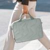 imagetomtoc 1316 Inch Protective Puffy Laptop Carrying Bag for Women Lightweight Work Laptop Briefcase Fits Macbook AirProNeoLakeshore