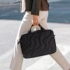 imagetomtoc 1316 Inch Protective Puffy Laptop Carrying Bag for Women Lightweight Work Laptop Briefcase Fits Macbook AirProNeoLavascape