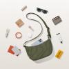 imagetomtoc Puffer Sling Crossbody Bag for Women Trendy Nylon Quilted Crescent Shoulder Bag Purses Puffy Travel Hobo HandbagGreens