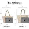 imagetomtoc Puffy Laptop Tote Bag for Women 10L135175L Puffer Work Tote with Padded Laptop Compartment for 1316inch LaptopDune Shade