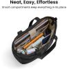 imagetomtoc Puffy Laptop Tote Bag for Women 10L135175L Puffer Work Tote with Padded Laptop Compartment for 1316inch LaptopLavascape