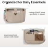 imagetomtoc Puffy Laptop Tote Bag for Women 10L135175L Puffer Work Tote with Padded Laptop Compartment for 1316inch LaptopLight Blue