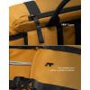 imagetomtoc Flap Laptop Backpack Lightweight WaterResistant Casual Daypack Durable Workpack Vintage Classic Rucksack for 1316 Inch Laptop perfect for Campus Street 22LYellow