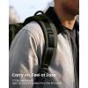 imagetomtoc Flap Laptop Backpack Lightweight WaterResistant Casual Daypack Durable Workpack Vintage Classic Rucksack for 1316 Inch Laptop perfect for Campus Street 22LGreen Lightweight
