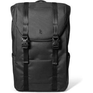imagetomtoc Flap Laptop Backpack Lightweight WaterResistant Casual Daypack Durable Workpack Vintage Classic Rucksack for 1316 Inch Laptop perfect for Campus Street 22LDark