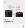 image:imagetomtoc 3 Set Packing Cubes for Travel Essentials OdorResistant Compression Expandable Packing Cubes Lightweight Travel Bag Pouch Luggage Organizers Accessories for Backpack amp SuitcasePacking Cubes 3 Pack
