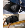image:imagetomtoc 23L28L Expandable Travel Backpack Underseat Flight Approved Personal Item for Ryanair Southwest Frontier JetBlue Lightweight Carryon Luggage Waterresistant Business Rucksack Weekender BagBlack