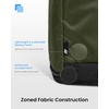 image:imagetomtoc 23L28L Expandable Travel Backpack Underseat Flight Approved Personal Item for Ryanair Southwest Frontier JetBlue Lightweight Carryon Luggage Waterresistant Business Rucksack Weekender BagGreen