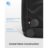 image:imagetomtoc 23L28L Expandable Travel Backpack Underseat Flight Approved Personal Item for Ryanair Southwest Frontier JetBlue Lightweight Carryon Luggage Waterresistant Business Rucksack Weekender BagBlack