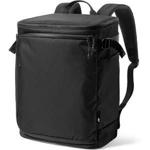 image:imagetomtoc 23L28L Expandable Travel Backpack Underseat Flight Approved Personal Item for Ryanair Southwest Frontier JetBlue Lightweight Carryon Luggage Waterresistant Business Rucksack Weekender BagBlack