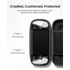 image:imagetomtoc Protective Carrying Case for PS Portal Remote Player Odorless Felt Hard Shell Protective Travel Bag for Charging Cable amp Accessories Portable Storage Pouch with Military Grade Protection