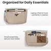 image:imagetomtoc Puffy Laptop Tote Bag for Women 10L135175L Puffer Work Tote with Padded Laptop Compartment for 1316inch LaptopLakeshore