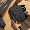image:imagetomtoc 360 Protective Puffy Laptop Sleeve for 2026 13inch MacBook Neo A3404 A18 WaterResistant Quilted Soft Puffer Bag Shockproof Computer Case Work Bag Fits 1213 Inch Surface Pro Copilot PCLavascape