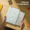 image:imagetomtoc 360 Protective Puffy Laptop Sleeve for 2026 13inch MacBook Neo A3404 A18 WaterResistant Quilted Soft Puffer Bag Shockproof Computer Case Work Bag Fits 1213 Inch Surface Pro Copilot PCLakeshore