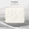 image:imagetomtoc 360 Protective Puffy Laptop Sleeve for 2026 13inch MacBook Neo A3404 A18 WaterResistant Quilted Soft Puffer Bag Shockproof Computer Case Work Bag Fits 1213 Inch Surface Pro Copilot PCSnowberg