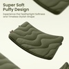 image:imagetomtoc 360 Protective Puffy Laptop Sleeve for 2026 13inch MacBook Neo A3404 A18 WaterResistant Quilted Soft Puffer Bag Shockproof Computer Case Work Bag Fits 1213 Inch Surface Pro Copilot PCGreenlands