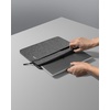 image:imagetomtoc CustomFit Slim Sleeve for 13inch MacBook Neo A18 Pro A3404 WaterResistant Protective Case with Accessory PocketDark Gray
