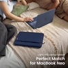 image:imagetomtoc CustomFit Slim Sleeve for 13inch MacBook Neo A18 Pro A3404 WaterResistant Protective Case with Accessory PocketNavy Blue