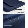 image:imagetomtoc CustomFit Slim Sleeve for 13inch MacBook Neo A18 Pro A3404 WaterResistant Protective Case with Accessory PocketNavy Blue