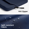 image:imagetomtoc CustomFit Slim Sleeve for 13inch MacBook Neo A18 Pro A3404 WaterResistant Protective Case with Accessory PocketNavy Blue