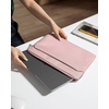 image:imagetomtoc CustomFit Slim Sleeve for 13inch MacBook Neo A18 Pro A3404 WaterResistant Protective Case with Accessory PocketPink