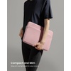 image:imagetomtoc CustomFit Slim Sleeve for 13inch MacBook Neo A18 Pro A3404 WaterResistant Protective Case with Accessory PocketPink
