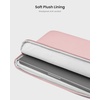 image:imagetomtoc CustomFit Slim Sleeve for 13inch MacBook Neo A18 Pro A3404 WaterResistant Protective Case with Accessory PocketPink