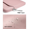 image:imagetomtoc CustomFit Slim Sleeve for 13inch MacBook Neo A18 Pro A3404 WaterResistant Protective Case with Accessory PocketPink