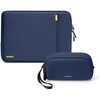 image:imagetomtoc 360 Protective Laptop Sleeve for 14 MacBook Pro M5M4M3M2M1 2026 A3427 A3426 A3434  WaterResistant Electronics Organizer Travel Case Tech Pouch for Cables Phone AirPods Accessories