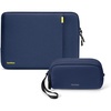 image:imagetomtoc 360 Sleeve for 14 MacBook Pro M5M1 20262021 amp Dell XPS 14  Dual Compartment WaterResistant Tech Pouch for Charger Cords Power Bank Hard Drive  Laptop Case amp Organizer Bundle