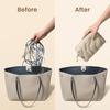 image:imagetomtoc 1314 Inch Protective Puffy Laptop Carrying Bag for Women Electronics Organizer Travel Case