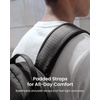 image:imagetomtoc T30 Sling Backpack Crossbody Bag for Men Women EDC Daypack Chest Shoulder bag for 1314 Inch MacBook NeoAirPro 13 iPad Air M4Pro M5 Organized Daily Use Work Waterresistant