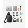 image:imagetomtoc T30 Sling Backpack Crossbody Bag for Men Women EDC Daypack Chest Shoulder bag for 1314 Inch MacBook NeoAirPro 13 iPad Air M4Pro M5 Organized Daily Use Work Waterresistant