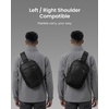 image:imagetomtoc T30 Sling Backpack Crossbody Bag for Men Women EDC Daypack Chest Shoulder bag for 1314 Inch MacBook NeoAirPro 13 iPad Air M4Pro M5 Organized Daily Use Work Waterresistant