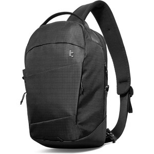 image:imagetomtoc T30 Sling Backpack Crossbody Bag for Men Women EDC Daypack Chest Shoulder bag for 1314 Inch MacBook NeoAirPro 13 iPad Air M4Pro M5 Organized Daily Use Work Waterresistant